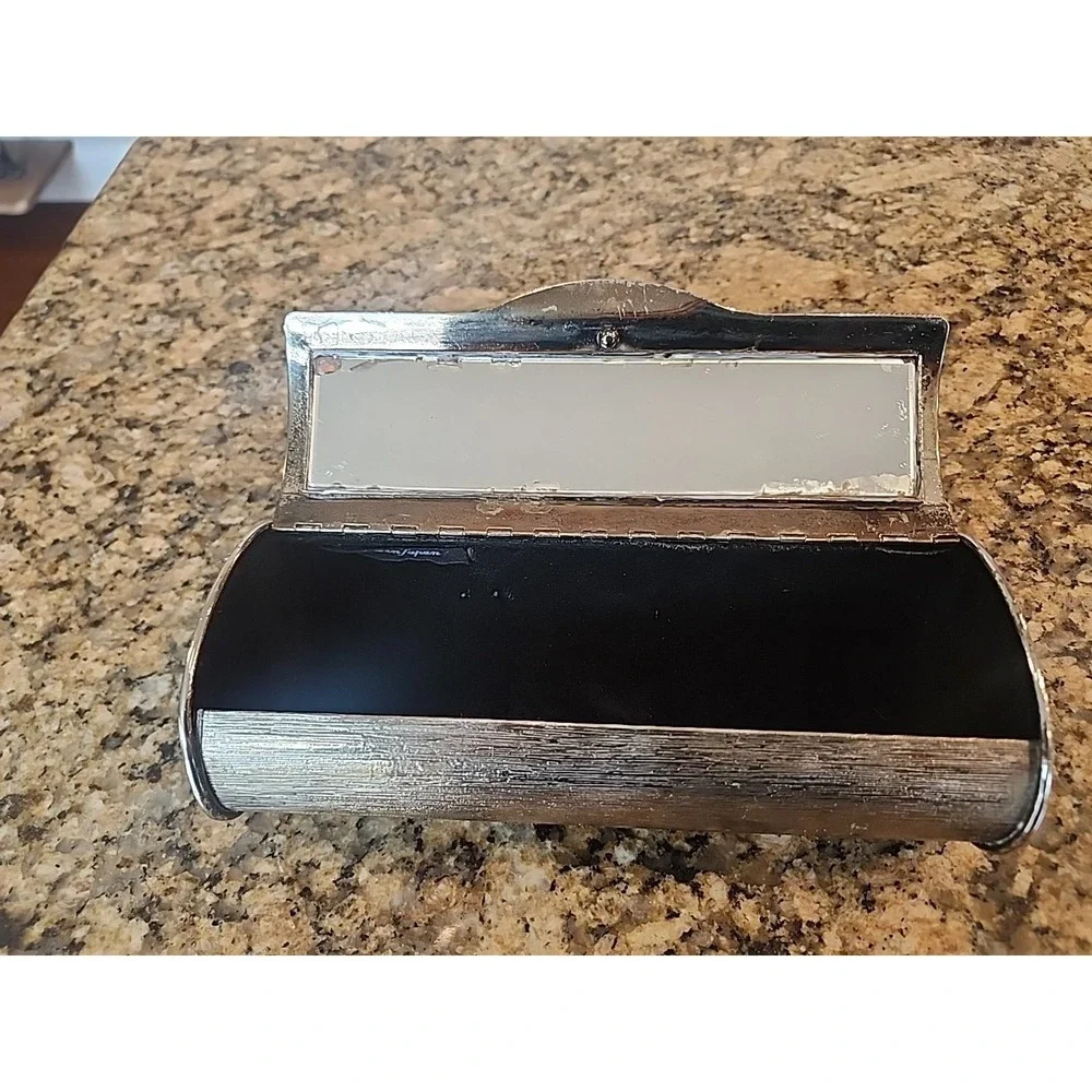 Vintage Hand-Held Burrito Gold Tone Rhinestones Clutch‎